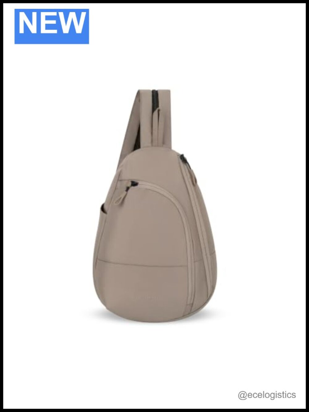 Recycled Nylon Convertible Sling Backpack RFID